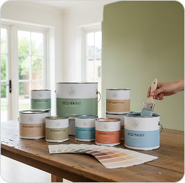 Eco-Friendly & Low-VOC Paint Choices